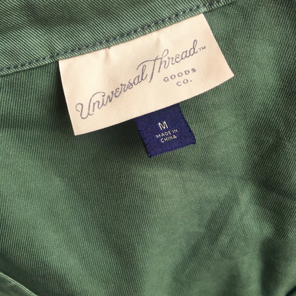 Medium Universal Thread Goods Green Jean dress